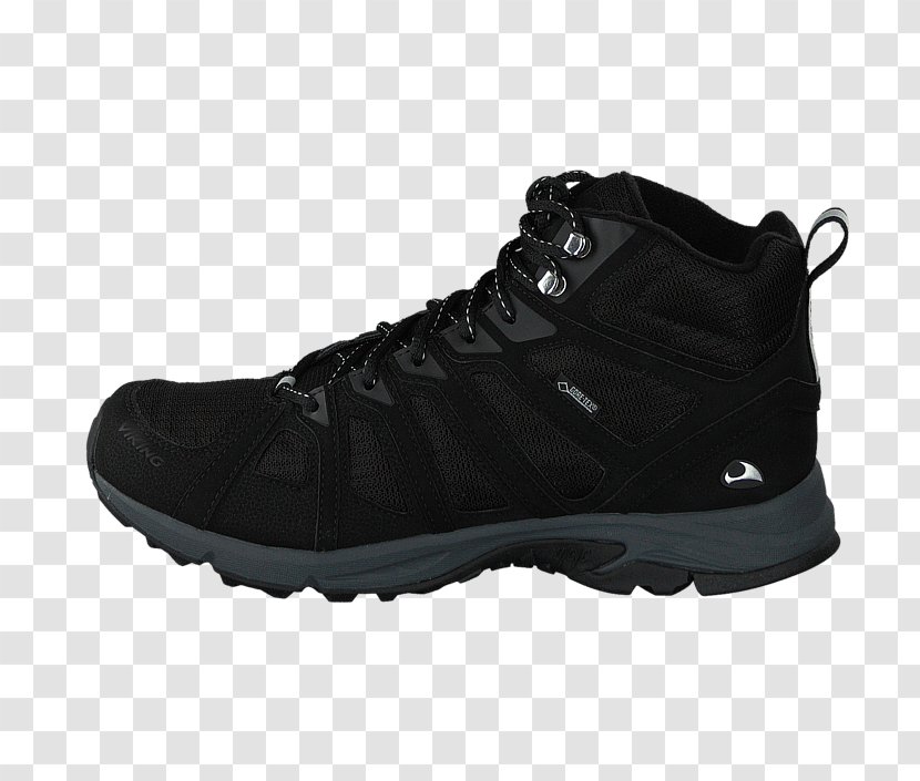 Viking Men's Footwear Impulse Mid II GTX Shoes Hiking Boot EN FANT Black Angulus - Goretex Transparent PNG