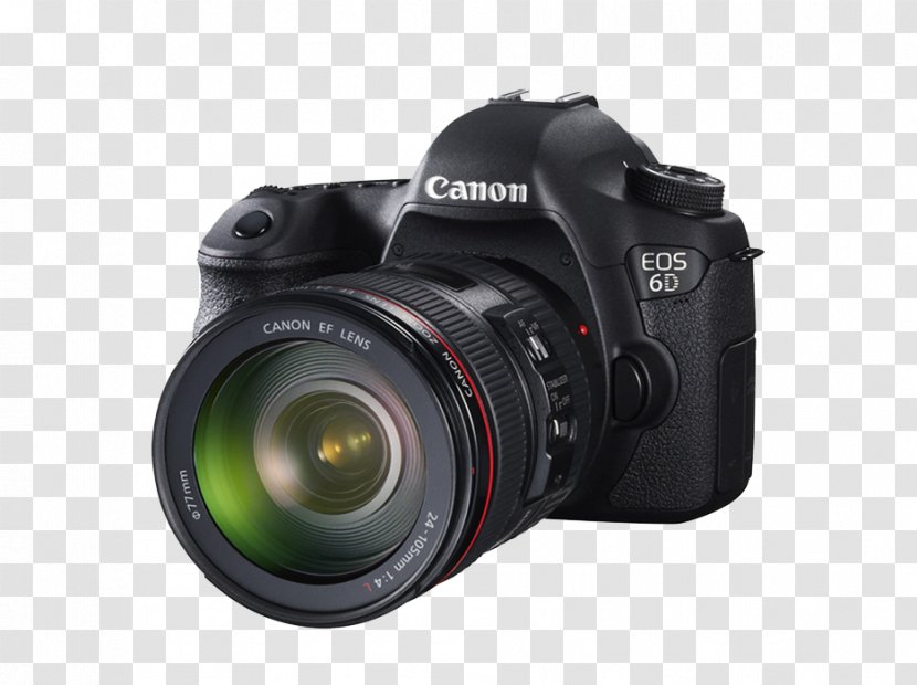 Canon EOS 6D Mark II 5D III EF 24u2013105mm Lens - Digital Camera - SLR Transparent Image Transparent PNG