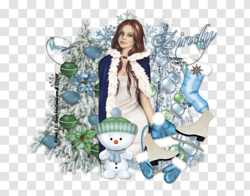 Christmas Ornament Fairy Tale Character - Greeting - Zindy Laursen Transparent PNG