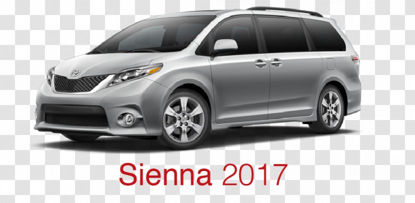 2018 Toyota Sienna Car 2016 Minivan Transparent PNG