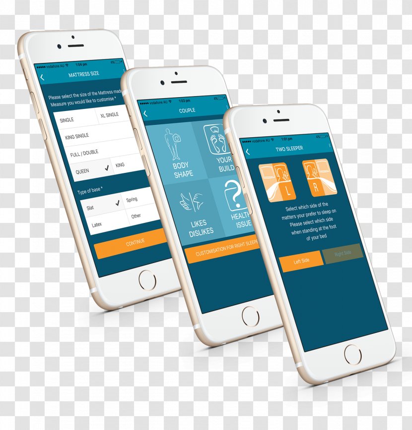 Feature Phone Smartphone Handheld Devices Mobile App Generation - Measurement - Mattresses Advertising Transparent PNG