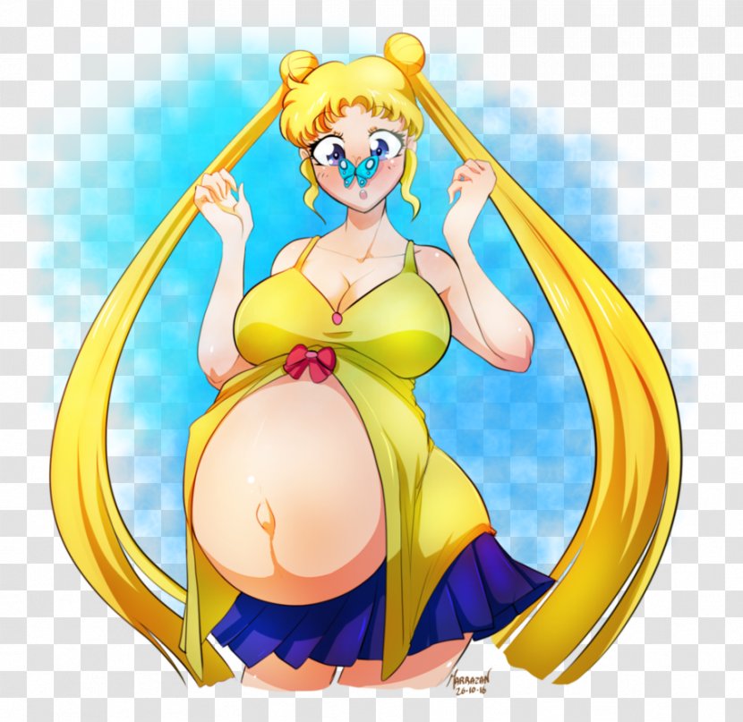 Sailor Moon Drawing DeviantArt Fan Art - Cartoon - Sunbath Transparent PNG