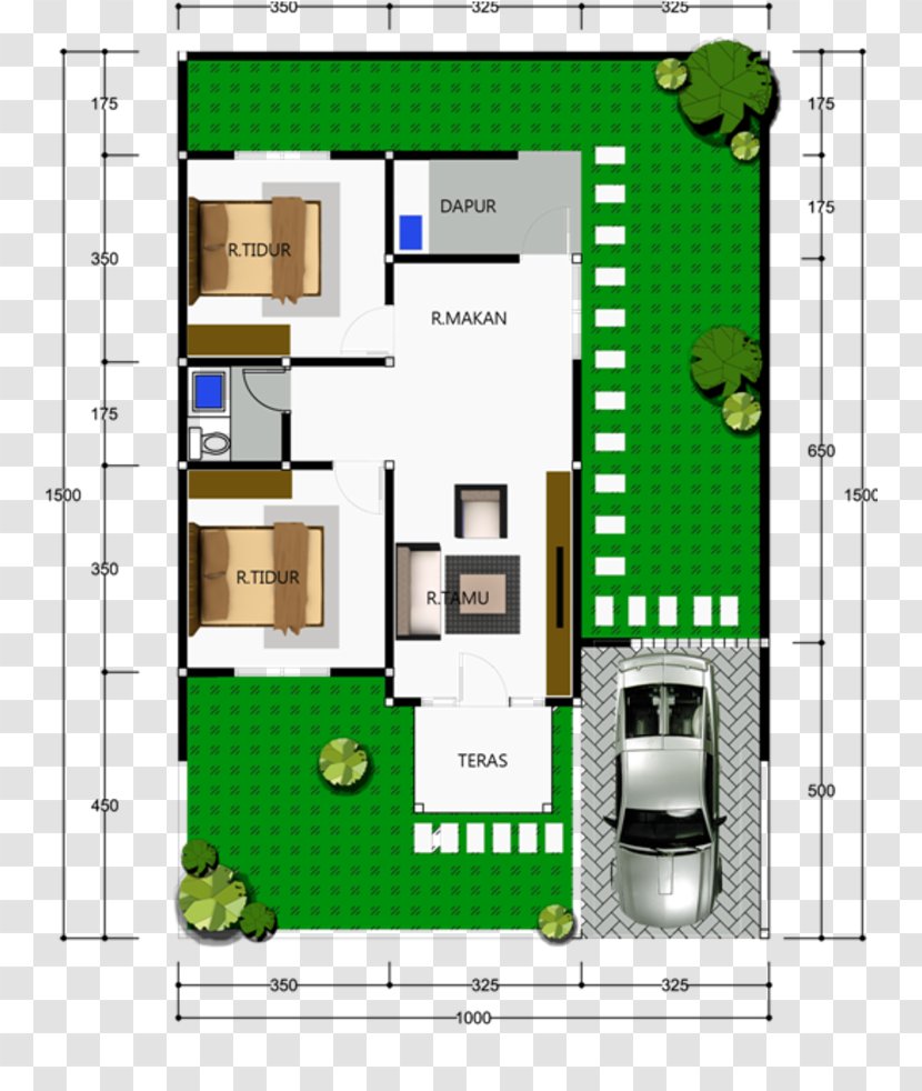 Car Floor Plan - Gunungkidul Transparent PNG