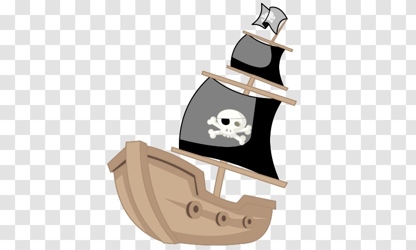 Piracy Cartoon Ship - Drawing - Pirate Transparent PNG