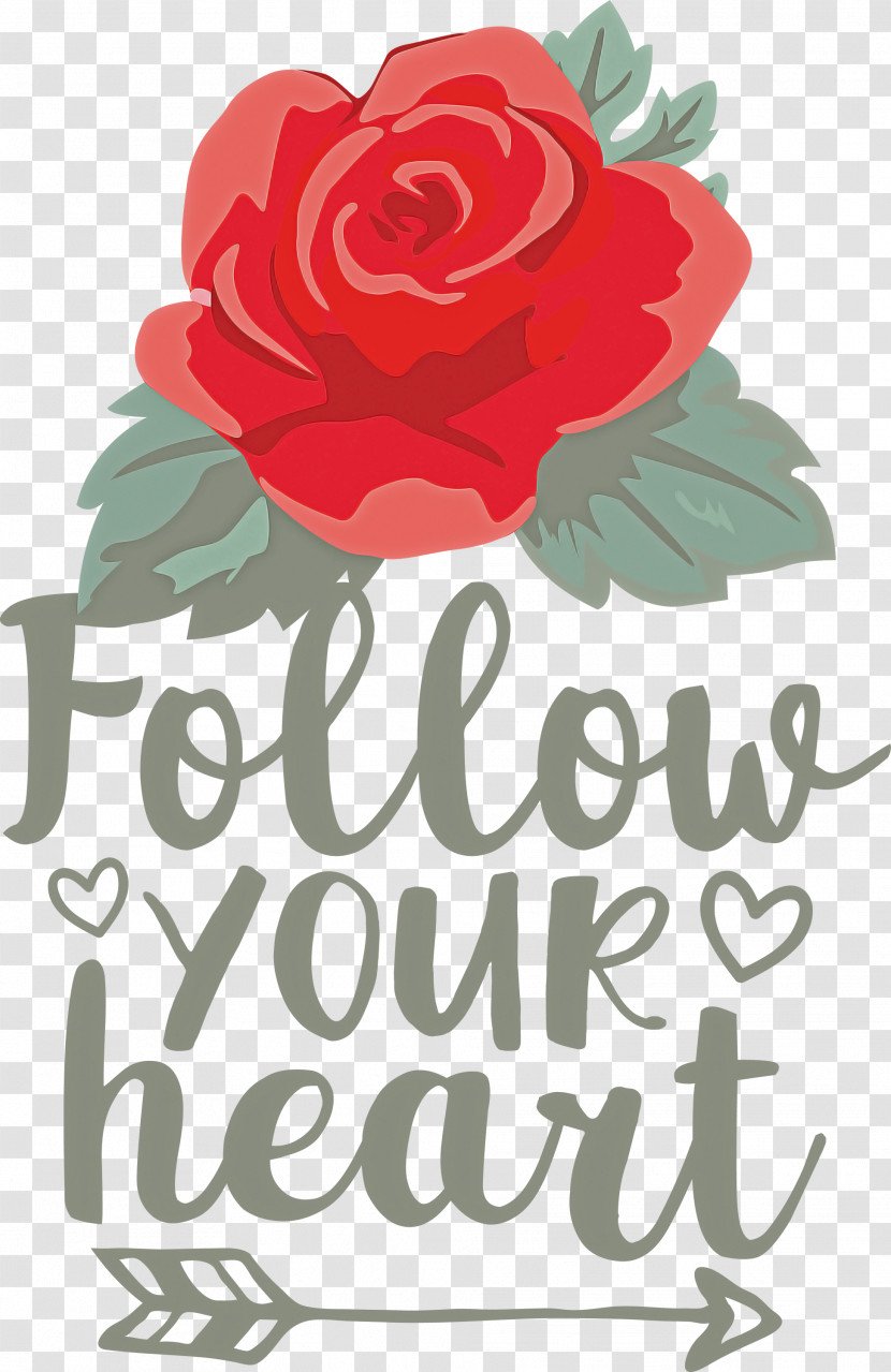 Follow Your Heart Valentines Day Valentine Transparent PNG