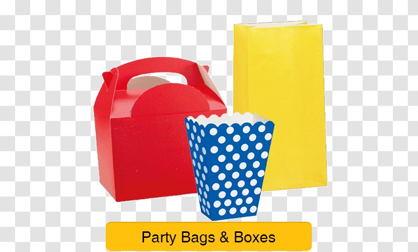 Popcorn Paper Box Polka Dot Party Favor - Snack - Decoration Transparent PNG
