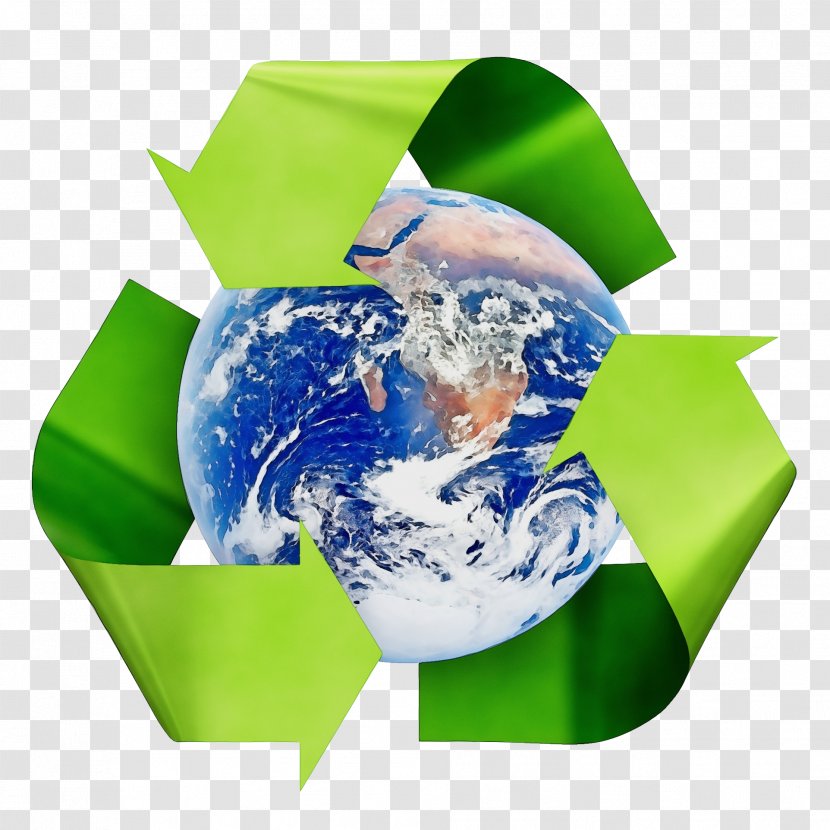 Earth Green Planet Globe World - Recycling Astronomical Object Transparent PNG