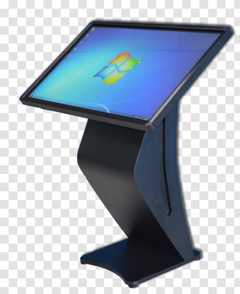 Computer Monitors Interactive Kiosks Touchscreen Display Device - Led Table Transparent PNG