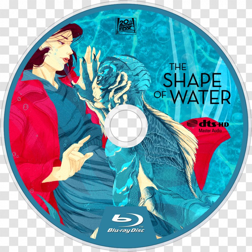 Blu-ray Disc Compact Optical Packaging Film - Shape Of Water Transparent PNG