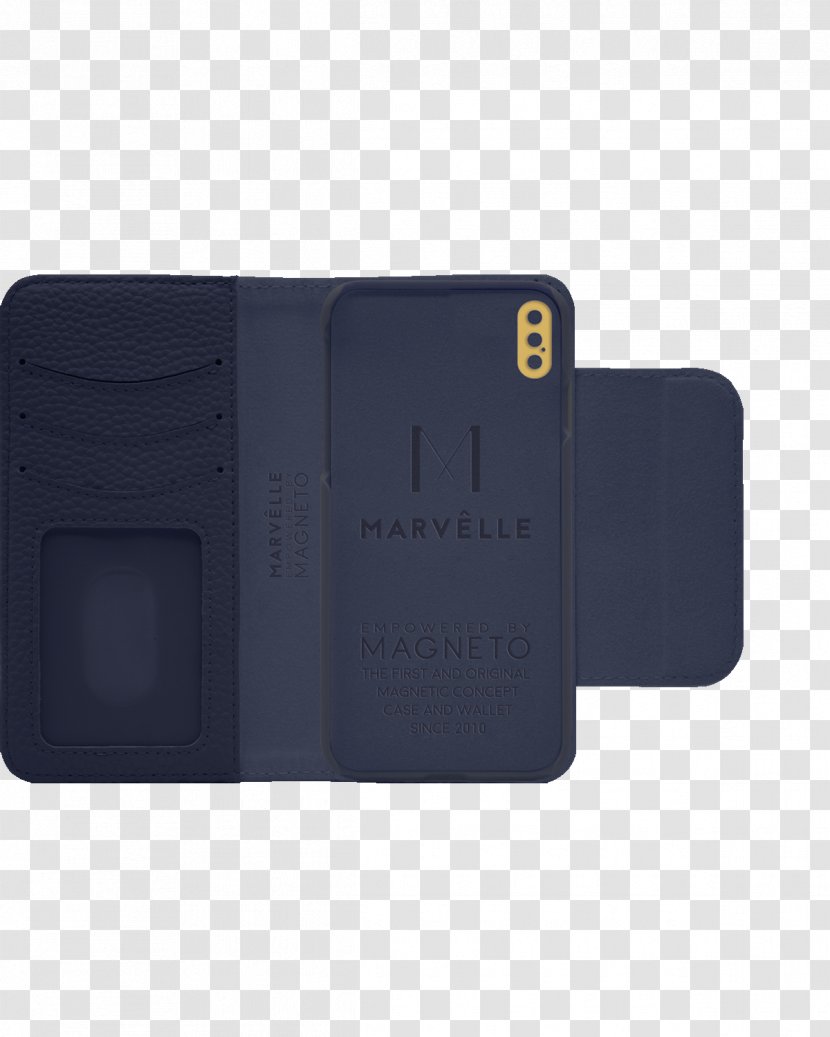 Wallet Magnetism Pocket Mobilskal Cobalt - Mobile Phone Accessories Transparent PNG