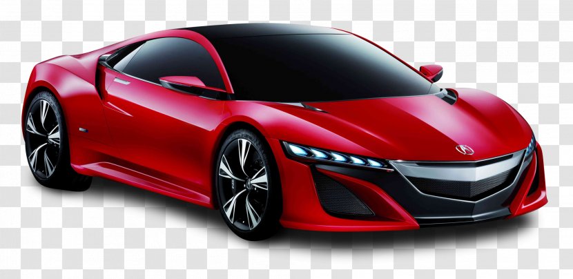 Car Honda NSX Acura Ferrari 458 - Cars Transparent PNG