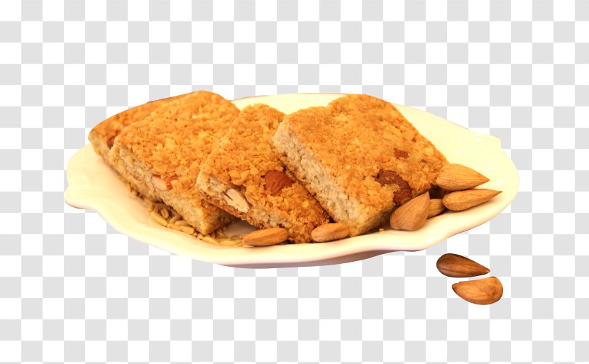 Oatcake Breakfast Cereal Plant Milk Bannock - Snack - Almond Oatmeal Cake Transparent PNG