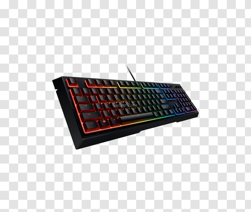 Computer Keyboard Razer Ornata Chroma Inc. Keycap Gaming Keypad - Multimedia - Key Transparent PNG