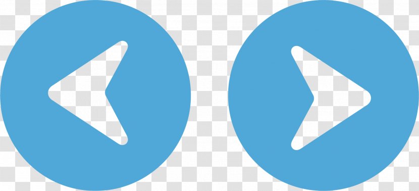 Button Arrow Logo - Text - Blue Transparent PNG