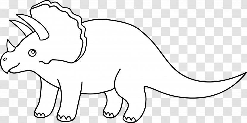 Tyrannosaurus Apatosaurus Carnotaurus Stegosaurus Clip Art - Artwork - Dinosaur Outline Transparent PNG