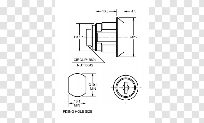 Millimeter Length Euro-Locks Germany - Drawing - Tanzania Bureau Of Standards Transparent PNG