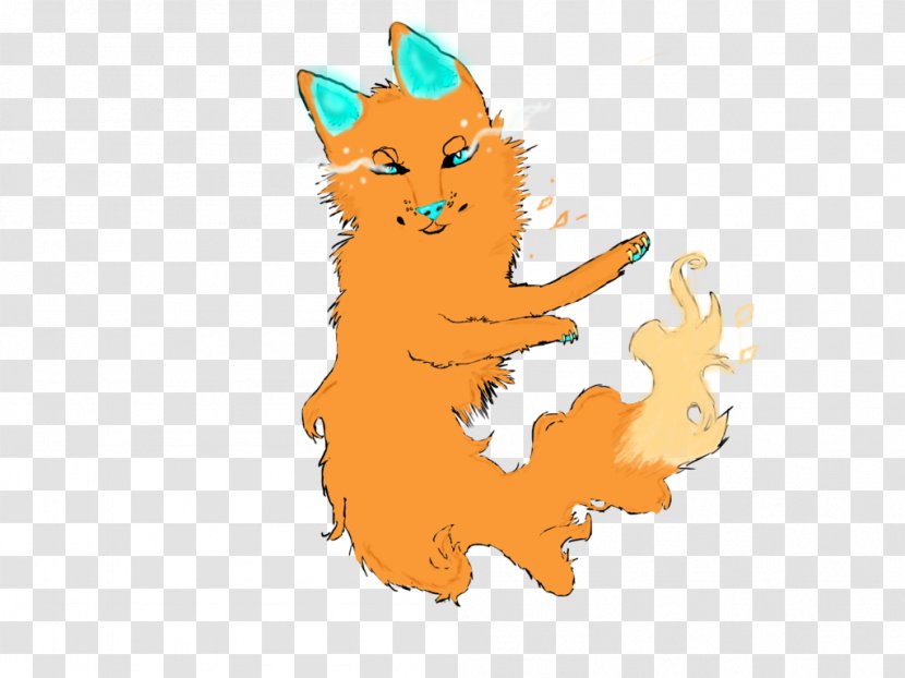 Whiskers Red Fox Dog Cat Clip Art - Cartoon Transparent PNG