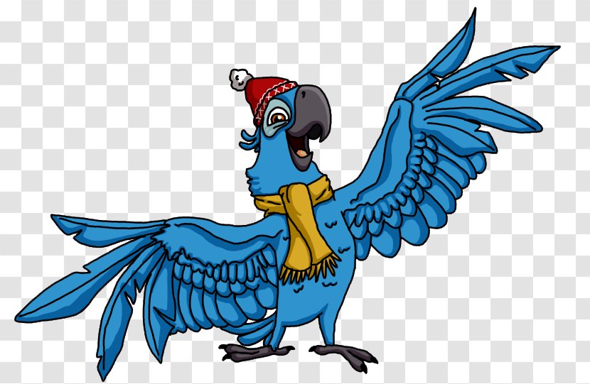 Macaw Parrot Beak Bird - Organism - Blu From Rio Transparent PNG