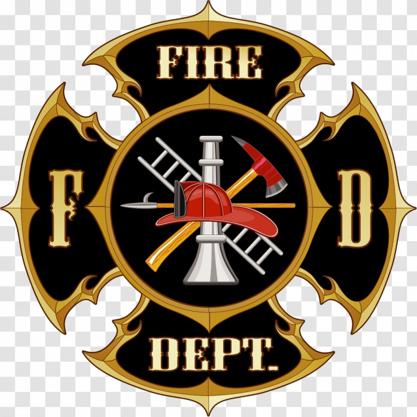 Volunteer Fire Department Firefighter Station Engine - Royaltyfree Transparent PNG
