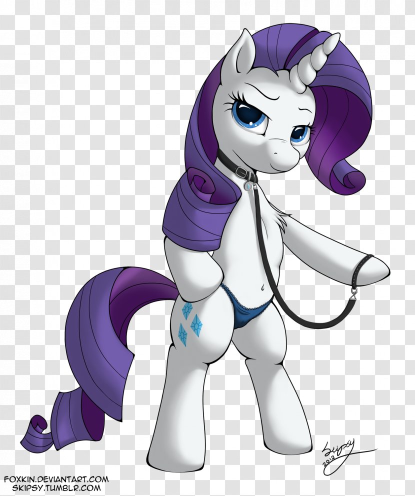 Rarity My Little Pony Cartoon Horse - Heart - Underwear Scenic View Transparent PNG