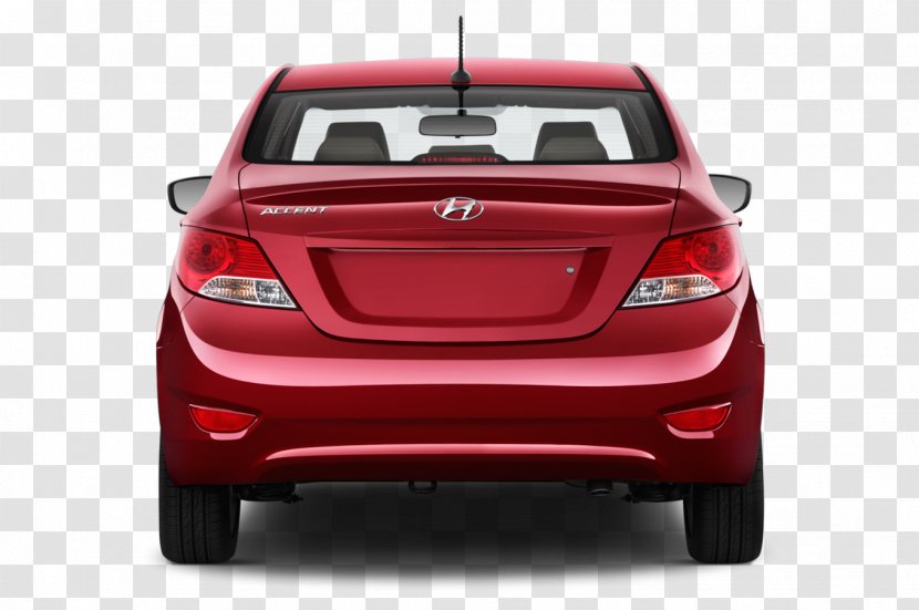 2014 Hyundai Accent 2018 2015 2016 2013 GLS - Subcompact Car Transparent PNG