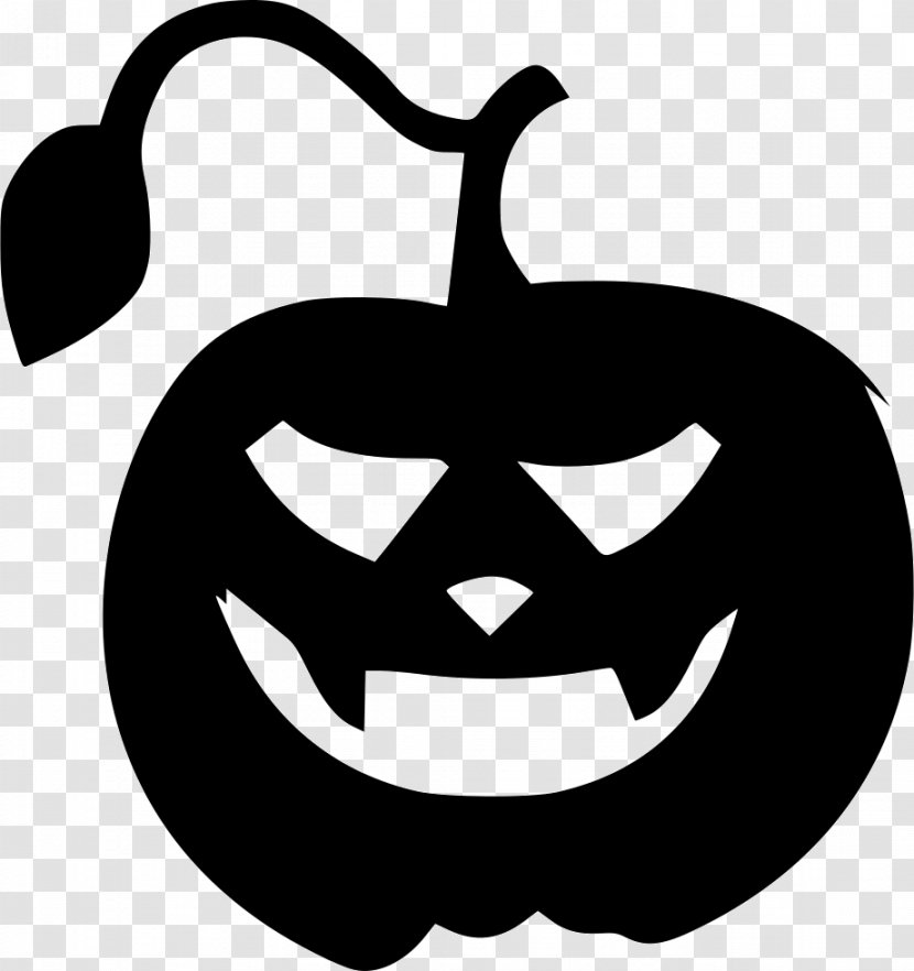 Jack-o'-lantern Halloween Pumpkin Computer Icons Clip Art - Silhouette - Font Design Transparent PNG