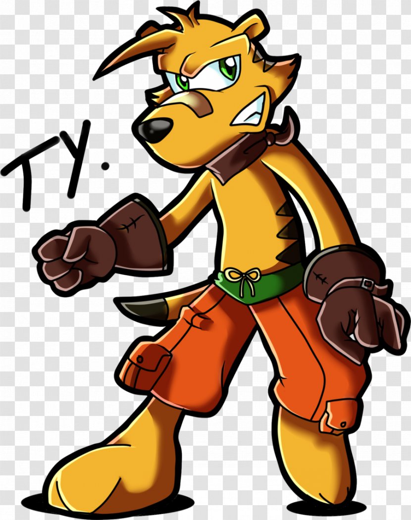 Ty The Tasmanian Tiger 3: Night Of Quinkan Sonic Hedgehog Thylacine GameCube - Boomerang Transparent PNG
