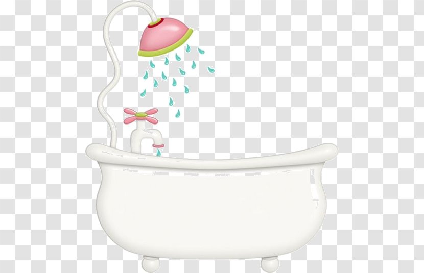 Bathtub Hot Tub Clip Art - Shower Transparent PNG
