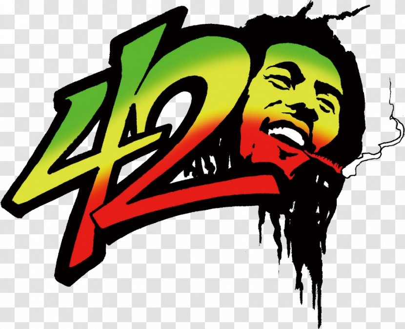 0 Blackface Cannabis Smoking Reggae - Tree - Bob Marley Transparent PNG