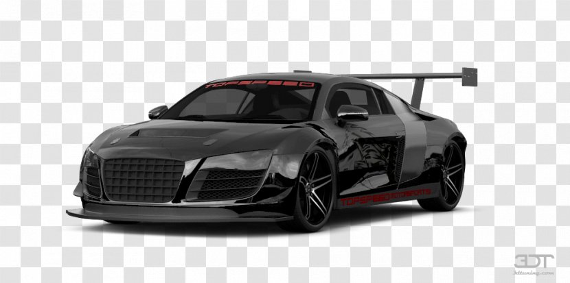 Audi R8 Toyota GR HV Sports Car Concept Transparent PNG