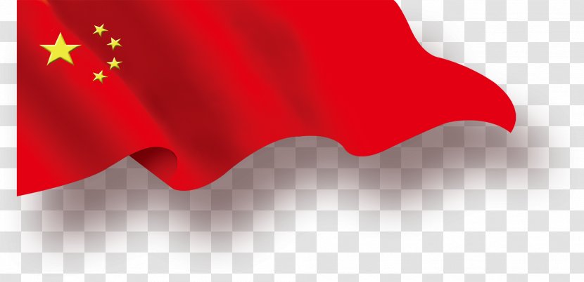Flag Of China - Red - Chinese Five-star National Transparent PNG