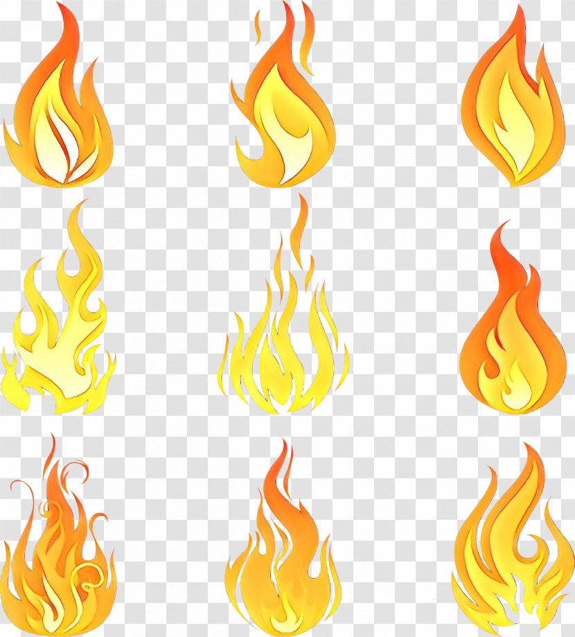 Orange - Flame - Fire Yellow Transparent PNG