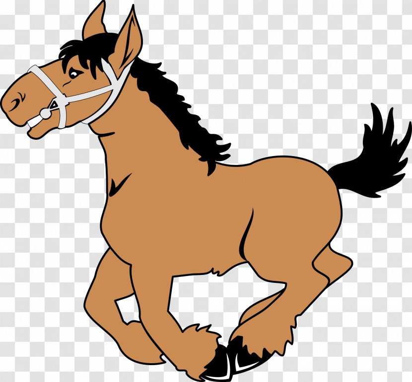 Arabian Horse American Paint Mustang Clip Art - Cartoon - Cliparts Transparent PNG