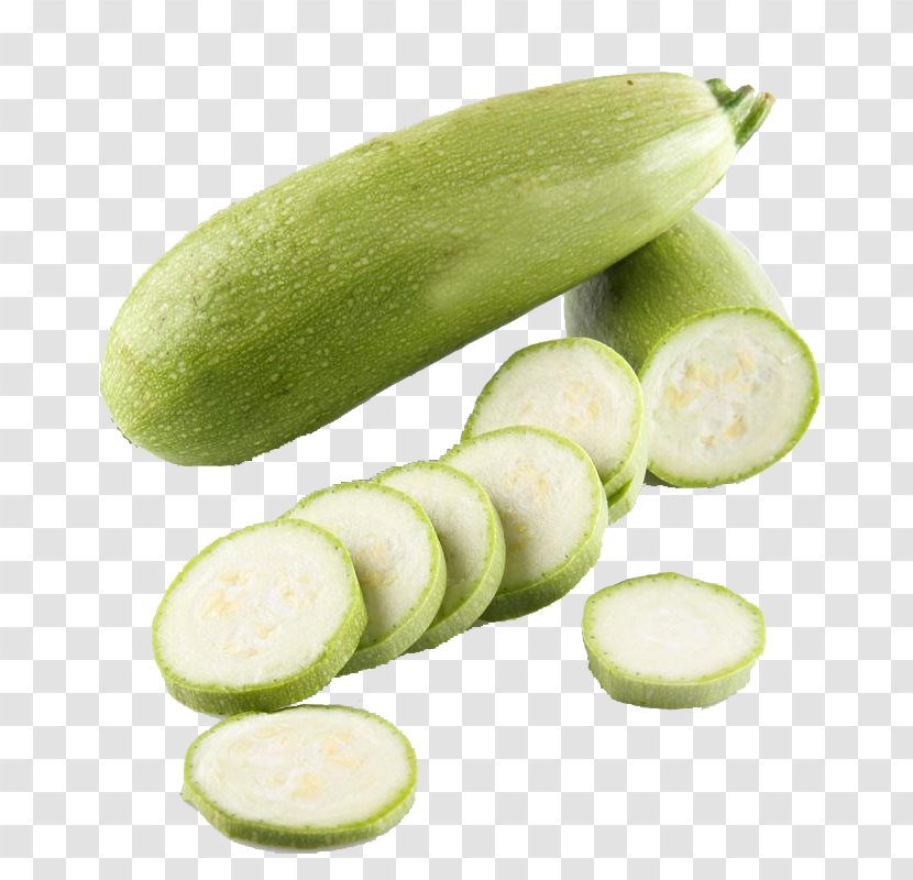 Vegetable Food Zucchini Melon Ingredient - Green Vegetables Transparent PNG