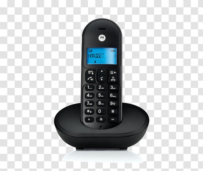 Cordless Telephone Digital Enhanced Telecommunications Motorola Transparent PNG