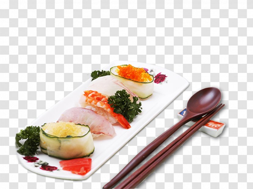 Sushi Japanese Cuisine Korean Restaurant - Cooking Transparent PNG