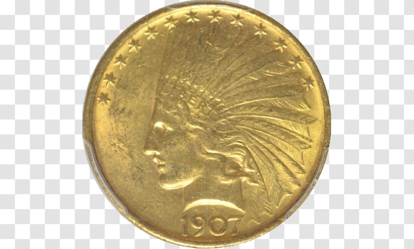 Gold Coin Indian Head Pieces American Eagle Transparent PNG