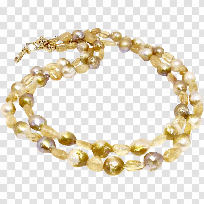 Baroque Pearl Necklace Bead Bracelet Transparent PNG