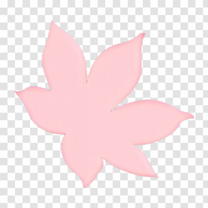 Pink Leaf Petal Plant Flower Transparent PNG