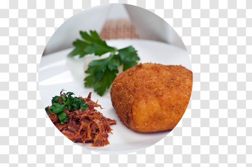 Vegetarian Cuisine Rissole Frikadeller Fast Food Croquette - Arancini - Coxinha Transparent PNG