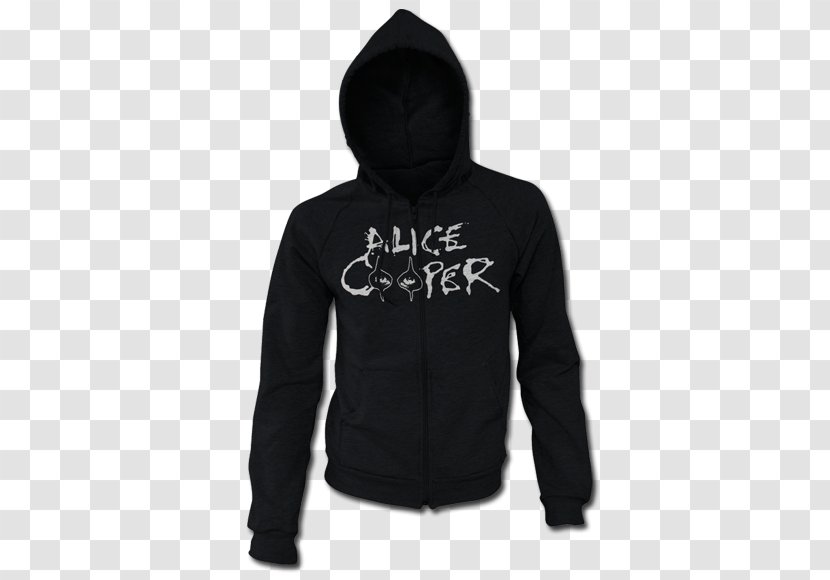 Hoodie T-shirt Bluza Zipper - T Shirt - Alice Cooper Transparent PNG