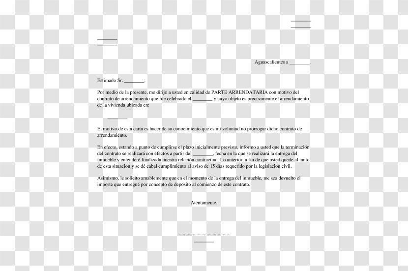 Letter Of Recommendation Document Thanks Writing - Contrato Transparent PNG