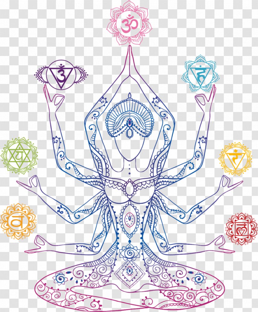 Chakra Mandala Energy Symbol Anahata - Tree - SHIVA Transparent PNG