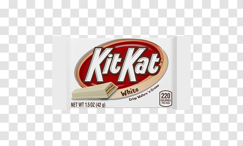 Chocolate Bar KIT KAT Wafer White - Brand - Kit Kat Transparent PNG