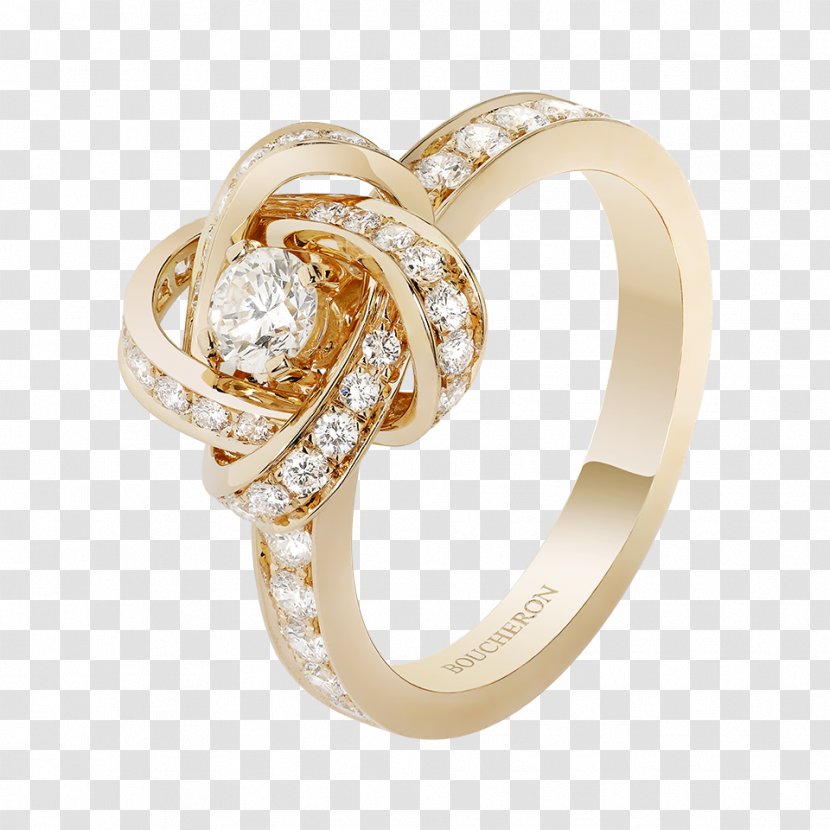 Boucheron Engagement Ring Jewellery Wedding Transparent PNG
