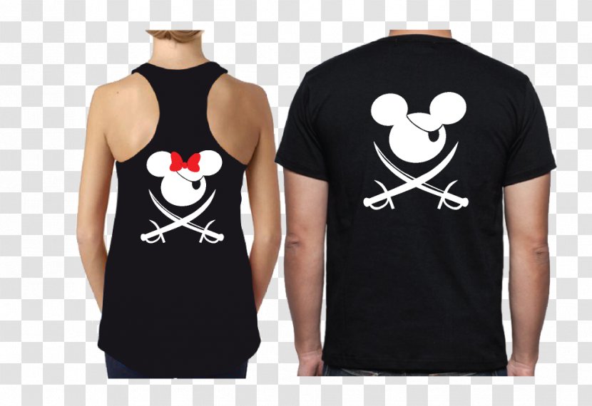 T-shirt Minnie Mouse Mickey The Walt Disney Company Couple Transparent PNG
