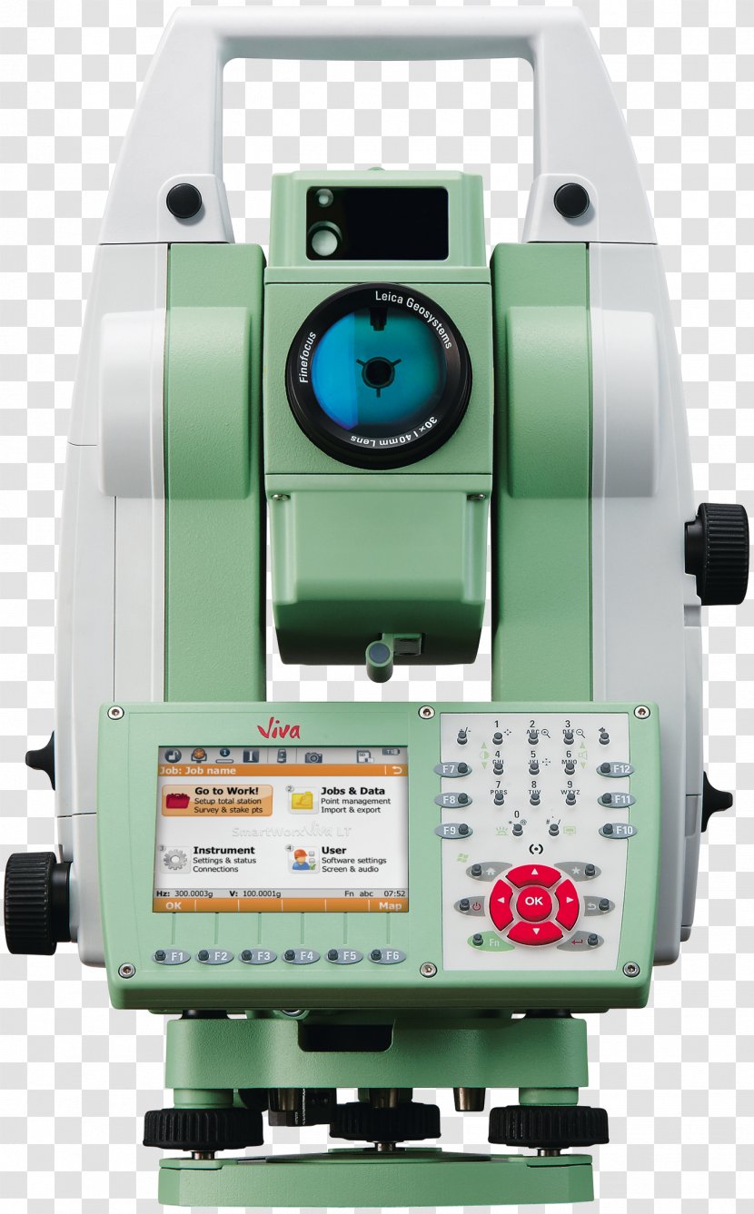 Total Station Leica Geosystems Camera Computer Software Surveyor - Product Manuals - Hardware Transparent PNG