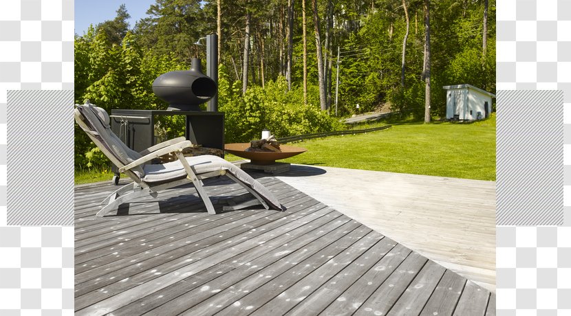 Deck Lawn Asphalt Property Floor - Sunlounger - Wooden Decking Transparent PNG