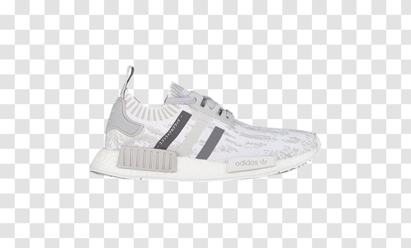 NMD R1 Primeknit Adidas Mens Shoes White - Outdoor Shoe Transparent PNG