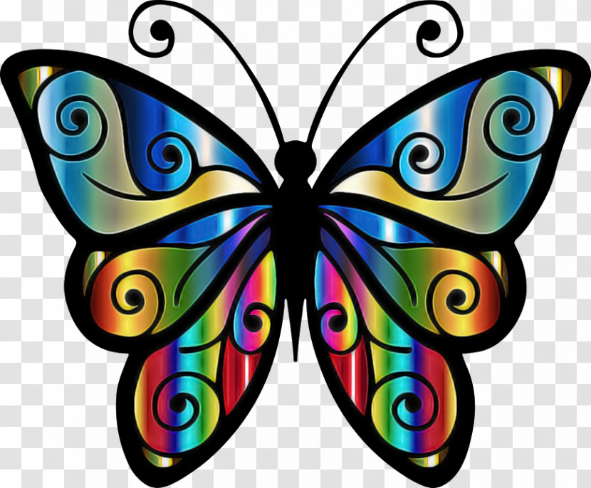 Butterfly Cynthia (subgenus) Moths And Butterflies Insect Symmetry Transparent PNG